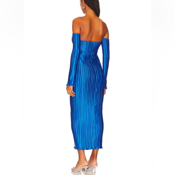 L’IDEE Gatsby Gown in Moroccan Blue - Picture 2 of 4